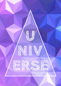 triangle universe-purple-