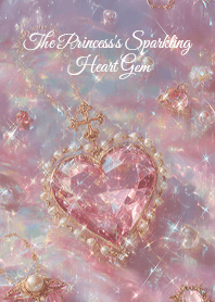 ときめくジュエルハートのオーナメント