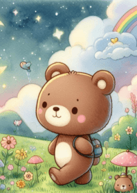 Little bear is cute and bright v.1