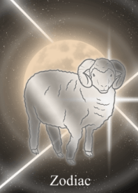 Zodiac Goat and Moon 2022