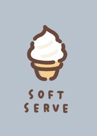 Soft Serve /Beige Blue