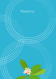 January's birth flower,Plumeria