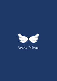 幸運翅膀(午夜藍)