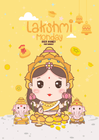 Monday Lakshmi&Ganesha + No Debts