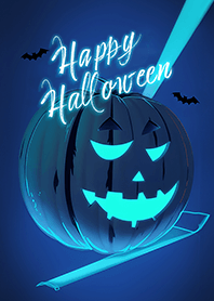 Halloween pumpkin (blue)