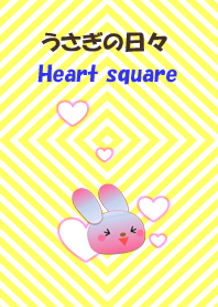Rabbit daily(Heart square)