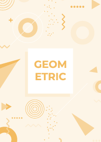 Square Geometric Cream Can