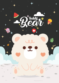 Teddy Bear Love Black