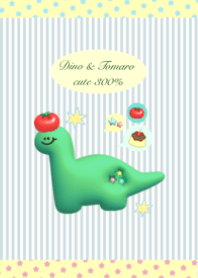 Dino & tomato cute 300%