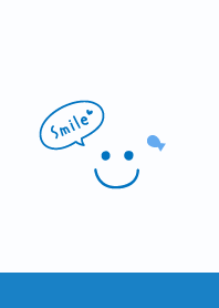 Fish Smile <Blue>