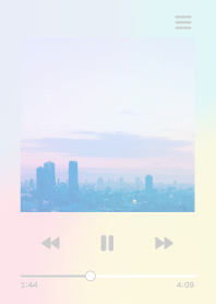 Music film pastel colour