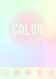 pink color rainbow  D23