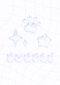 Cute Bubble - パープル 01