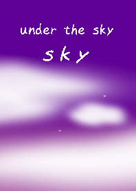 starry sky at night theme5blue purple