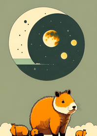 Ukiyo-e - Capybara 5fc630