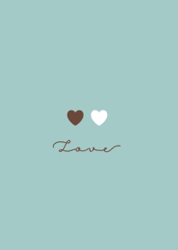 雙心 /mint green