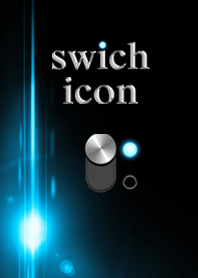blue light switch icon