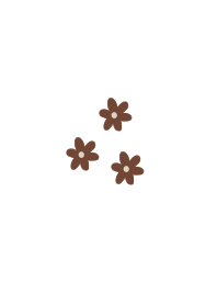 Brown flowers..