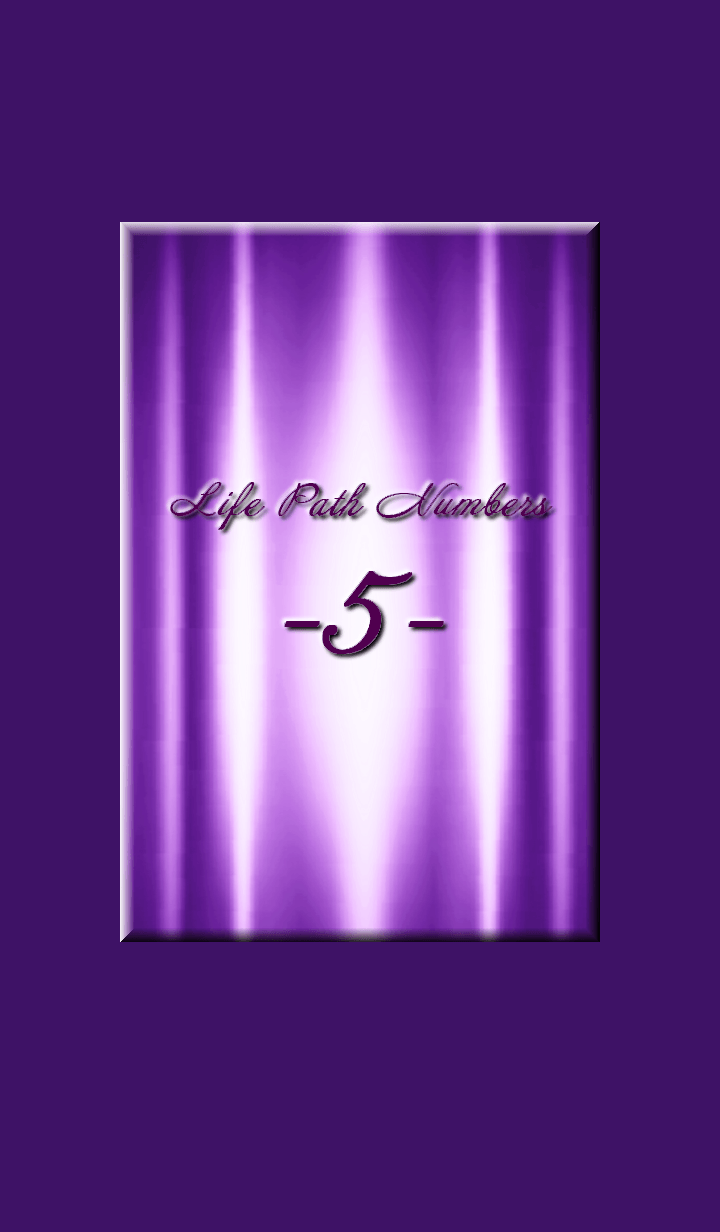Life Path Numbers -5-Purple
