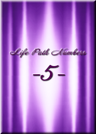 Life Path Numbers -5-Purple