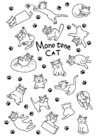 Doodle-style cat