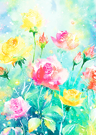 薔薇(バラ)の花の着せかえ(R2036)