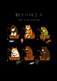 Let's go fishing(pure black)