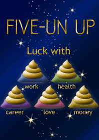 金のうんこ＆5色座布団で運気UP