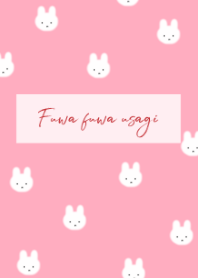 Fuwafuwa rabbit /pink