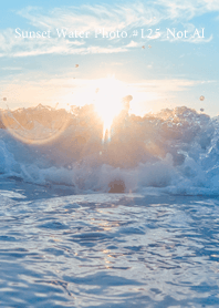 Sunset Water Photo #125 Not AI