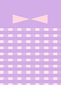 Gingham check and Ribbon