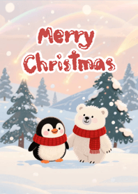 Merry Christmas - White