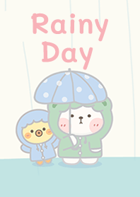 Bear on Rainy Day!