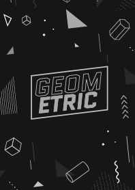 Geometric Prism Black & Gray