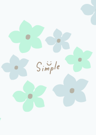 Two-colored flowers elegant19 from Japan