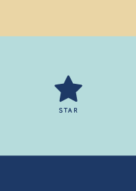 Lucky Star//Navy&Dull Blue 09