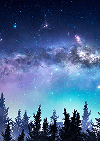 Fantasy world milky way