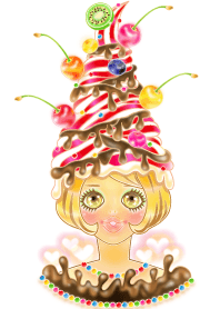 Love ice cream Girl