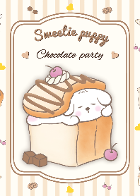 Sweetie puppy : chocolate party ;)