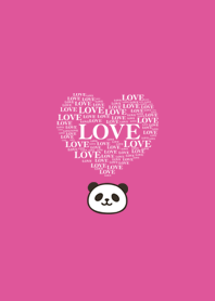 LOVE x PANDA | Frisk Pink.Vol.3