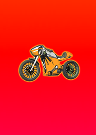 Simple bike orange