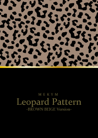 Leopard Pattern BROWN BEIGE 15