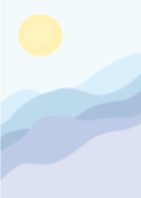 Baby Blue sky&Purple sea