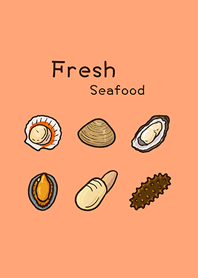 Interesting seafood(light orange)