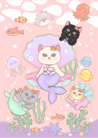 Cat mermaid Gang 3