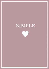 SIMPLE HEART =rosepurple=