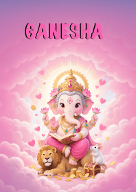 Ganesha supports your fortune.