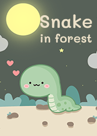 งูเขียวในป่าสุดน่ารัก!