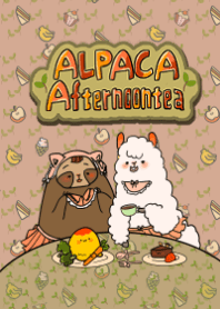 Alpaca afternoon tea