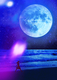 Lucky Moon and Woman